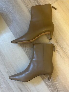 J Crew Stevie Ankle Boot in leather